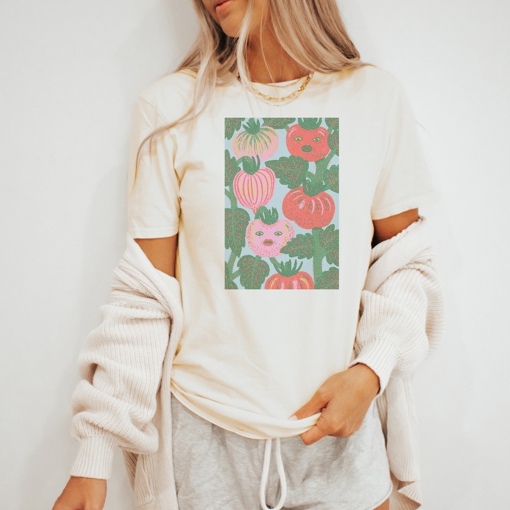 Boho Fruit & Cactus Graphic Tee